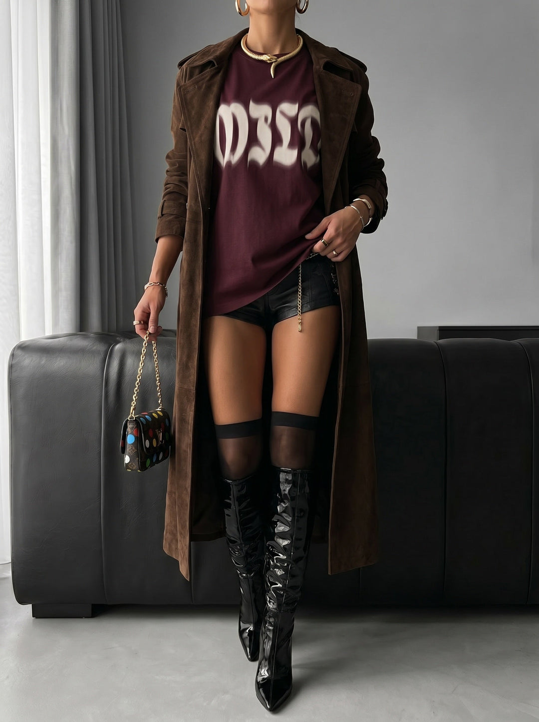 T-shirt Oversize Wild - Port Royale