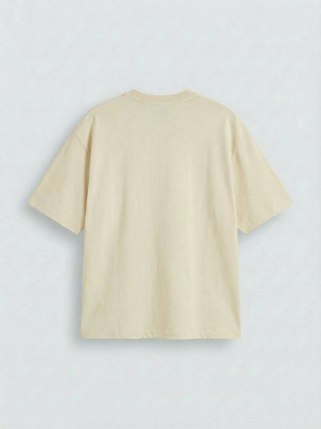 Oversize Basic T-Shirt - Antyczna Biała