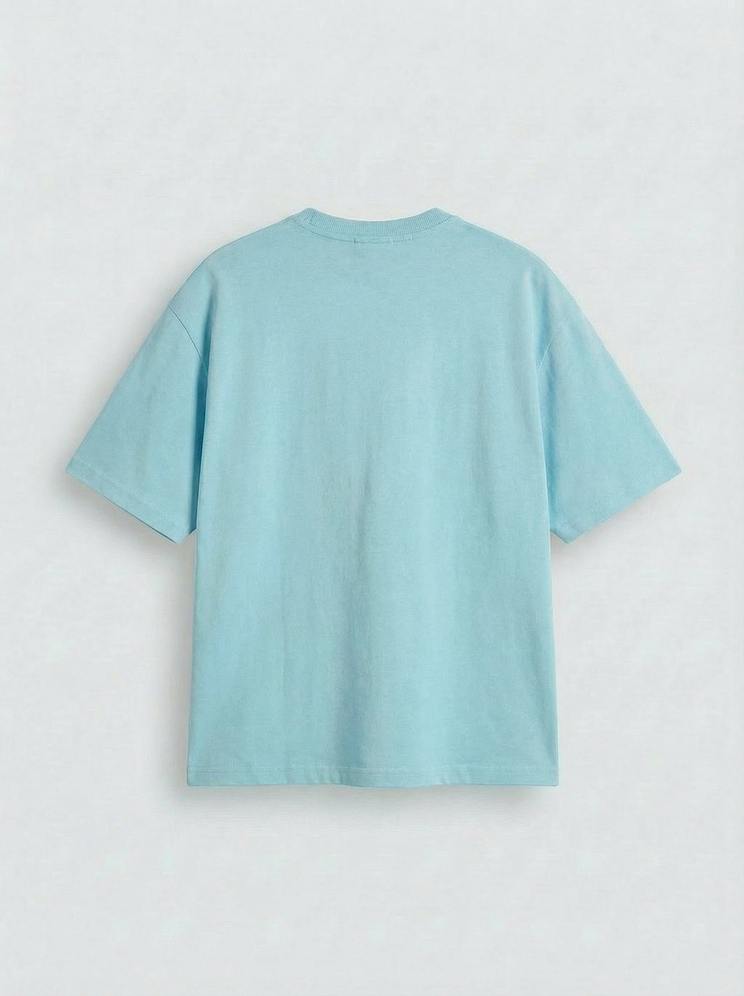 Oversize Basic T-Shirt - Babyblue