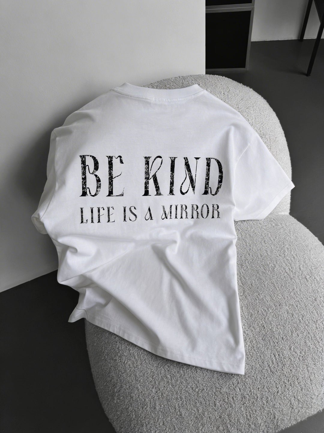 Oversize Be Kind T-shirt - Ecru