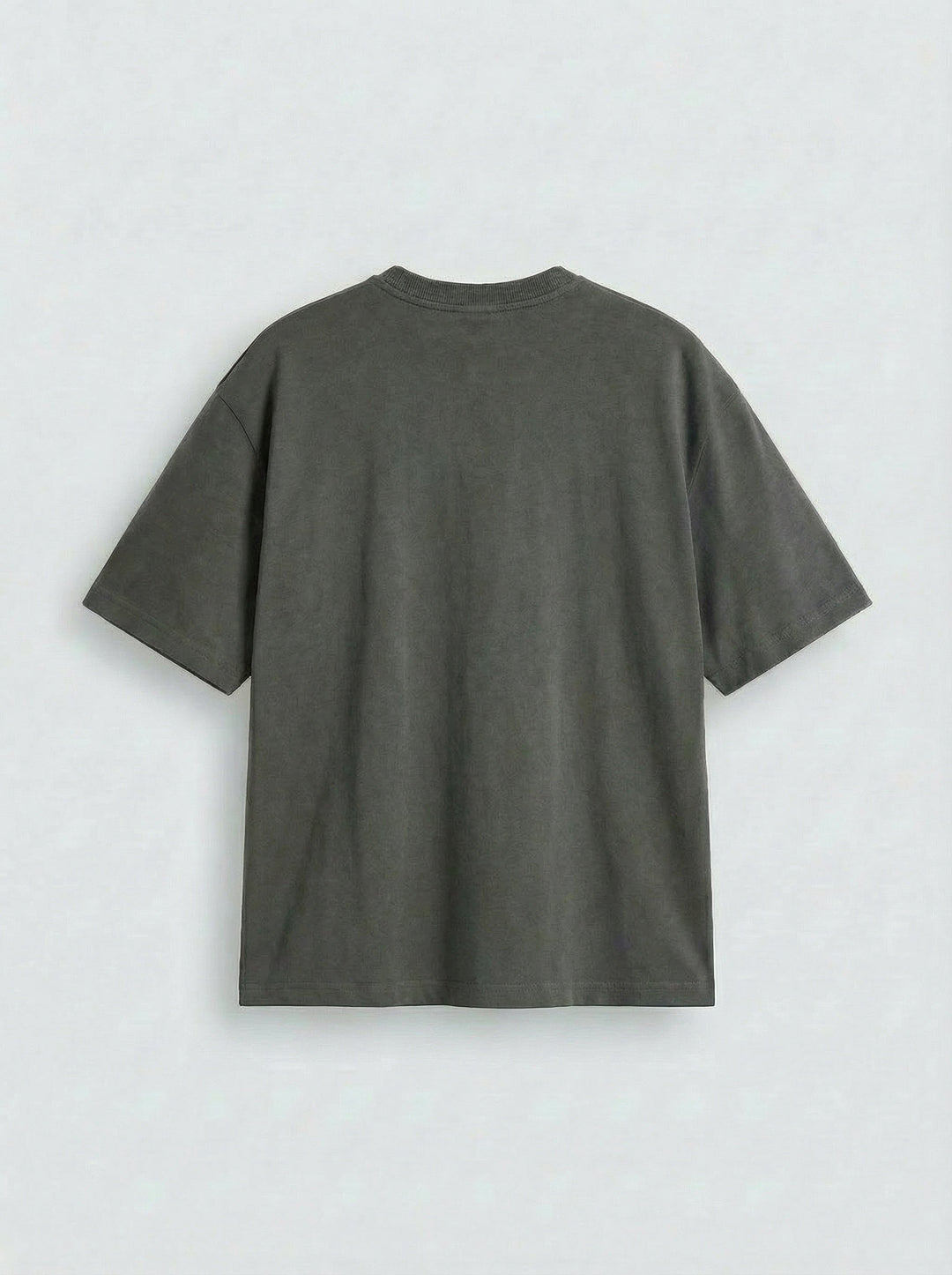 Oversize Basic T-Shirt - Antracyt