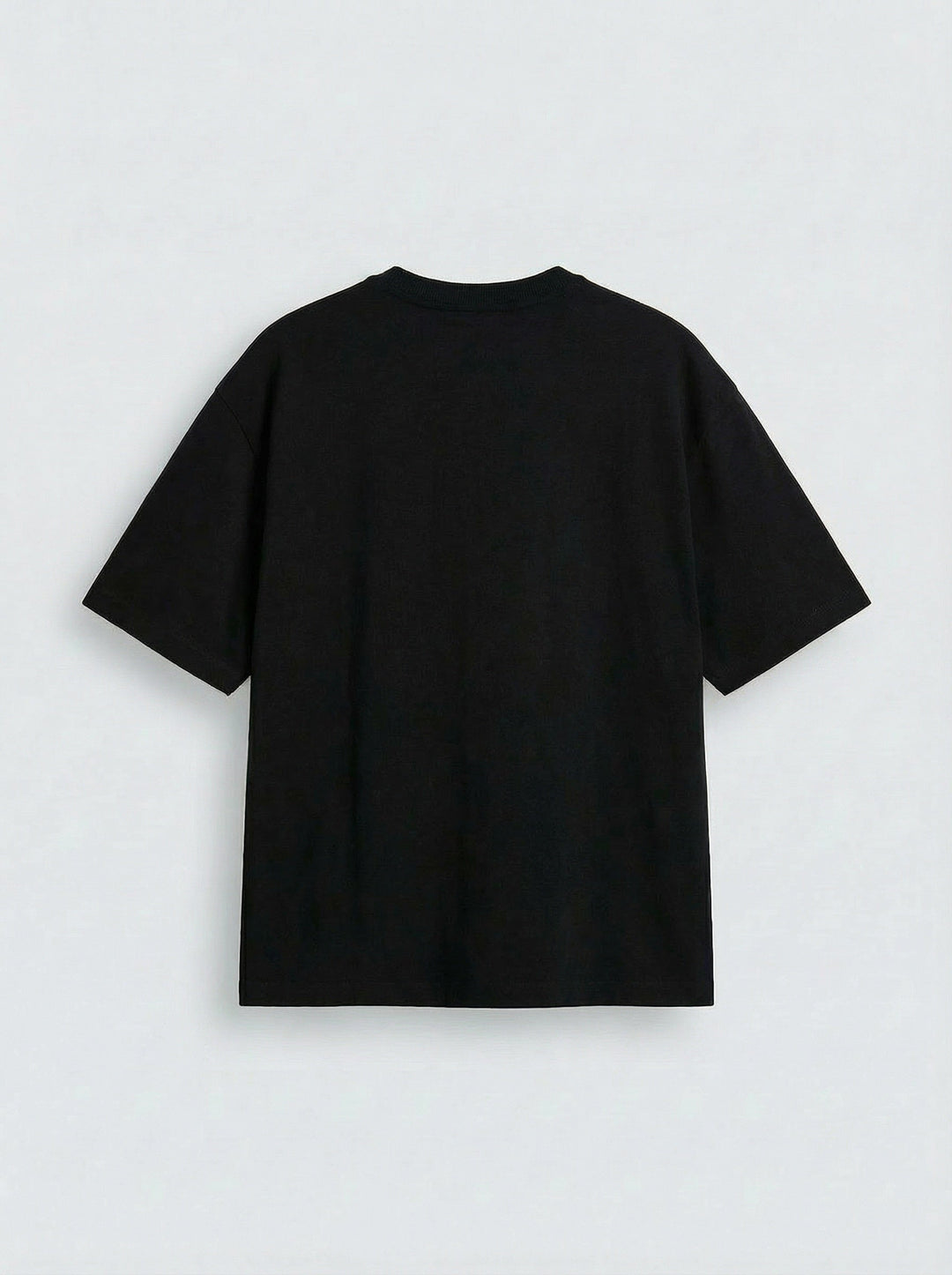 Oversize Basic T-Shirt - Czarny