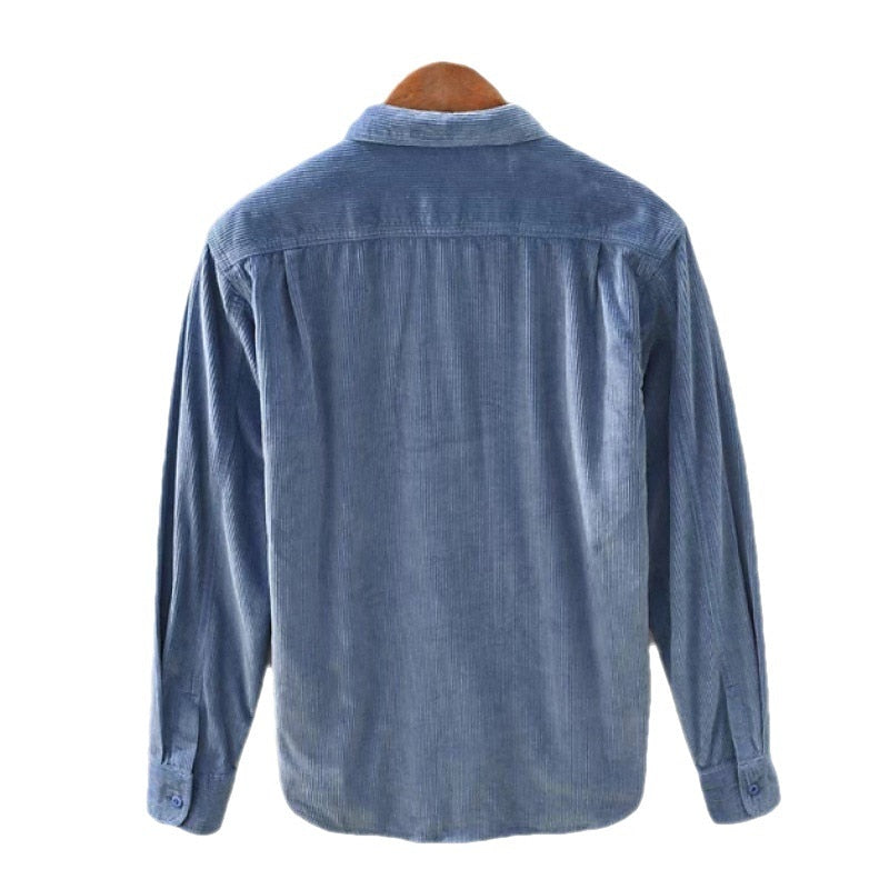 Solidny fakturowany Overshirt