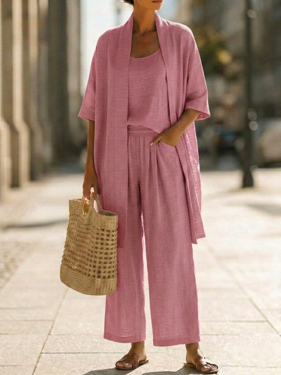 Niewymuszony letni Three-Piece zestaw