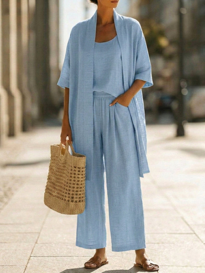 Niewymuszony letni Three-Piece zestaw
