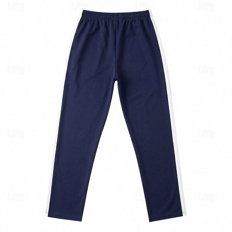 Swobodny Side-Stripe spodnie dresowe
