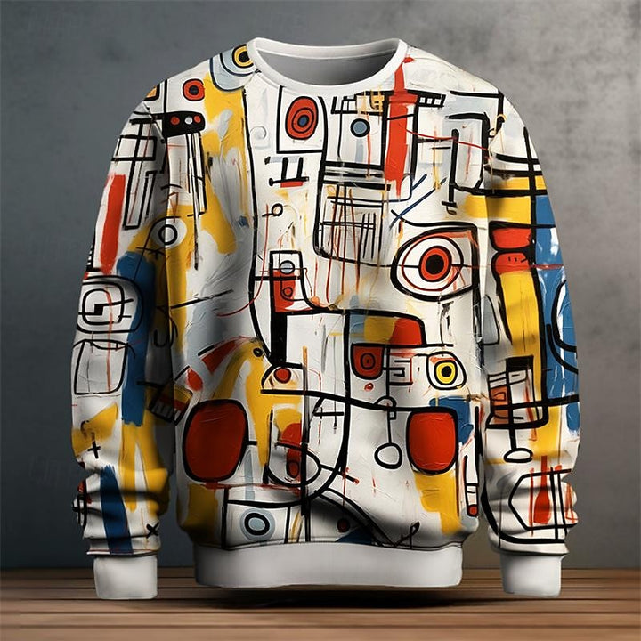 Artful bluza z okrągłym dekoltem