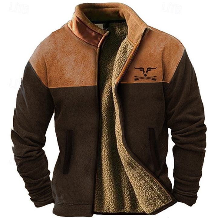 Solidny Two-Tone polar kurtka