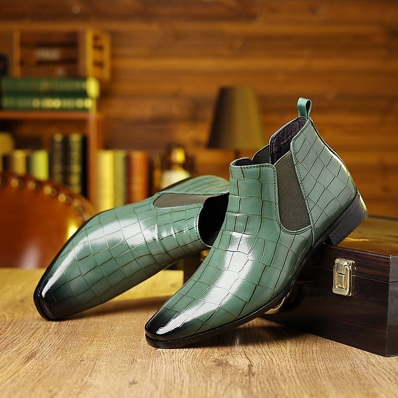 Elegancki wsuwane sztyblety chelsea