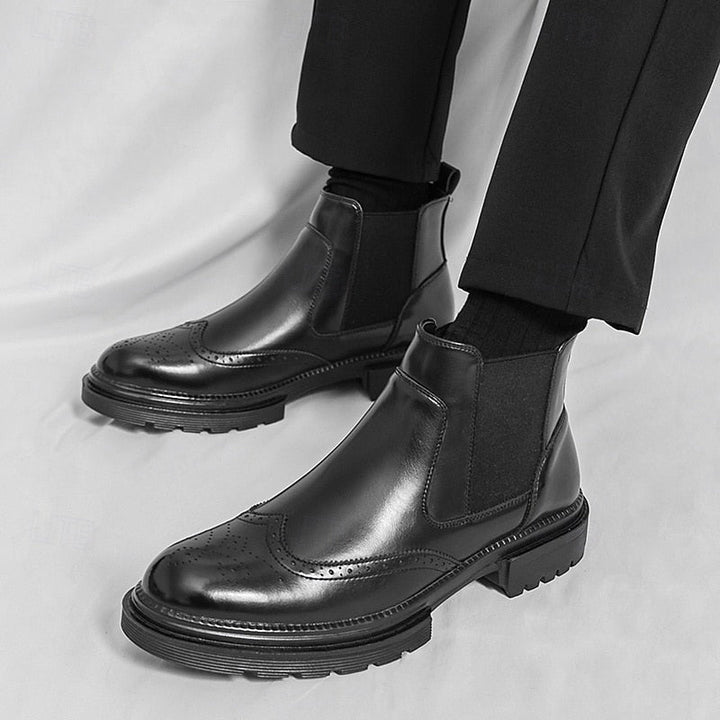 Wingtip sztyblety chelsea