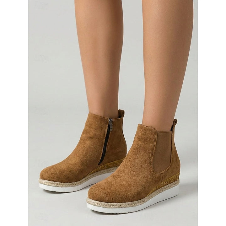 Przytulny Wedge botki