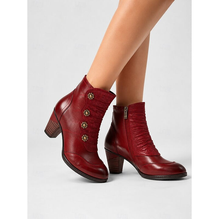 Heeled botki