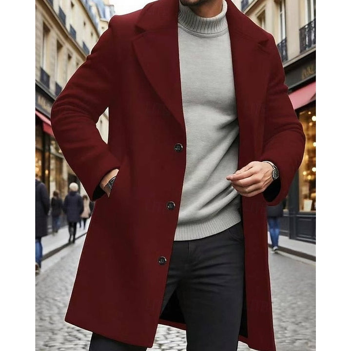 Klasyczny długi Overcoat