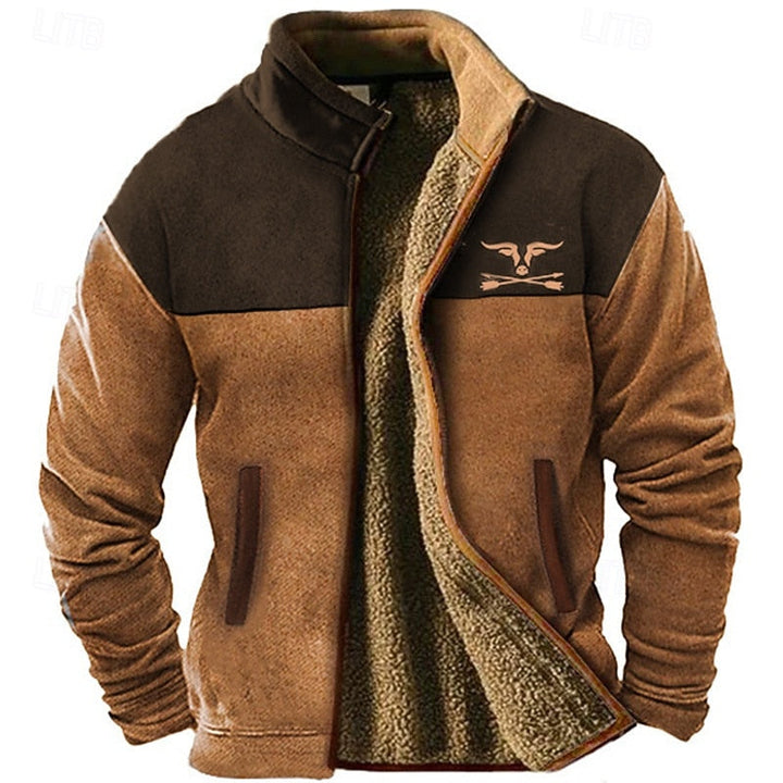 Solidny Two-Tone polar kurtka