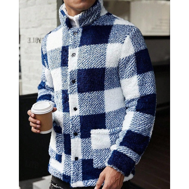 W kratę Standing-Collar kurtka