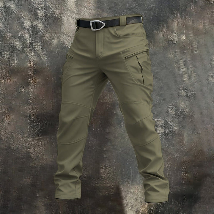 Solidny Multi-Pocket spodnie cargo