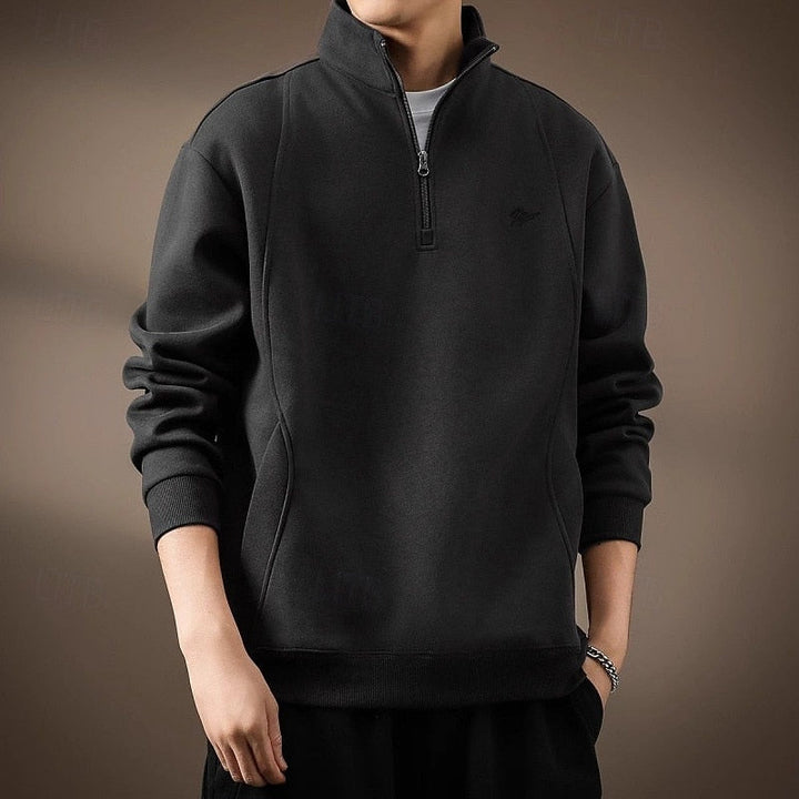 Klasyczny zamek 1/4 bluza