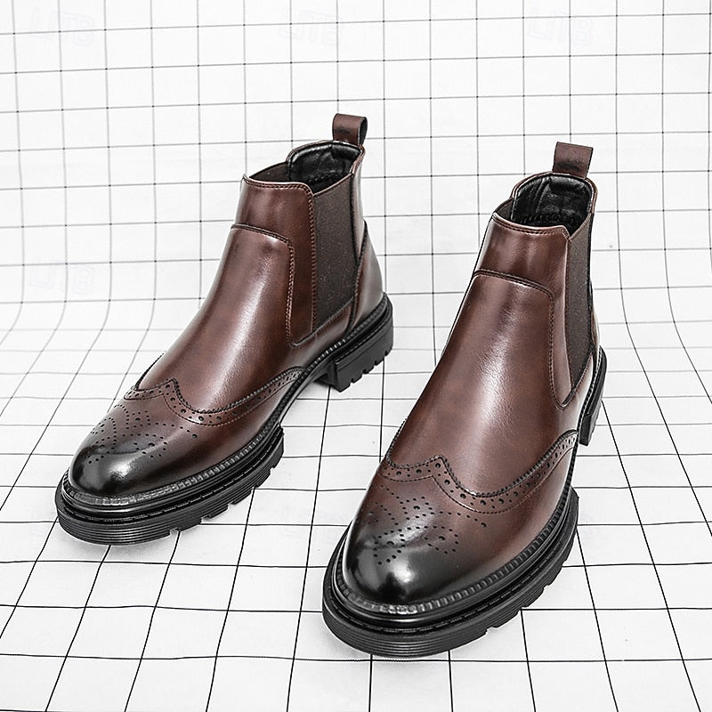 Wingtip sztyblety chelsea