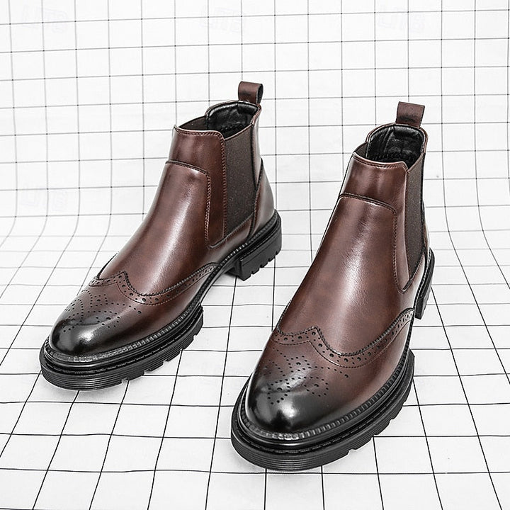 Wingtip sztyblety chelsea
