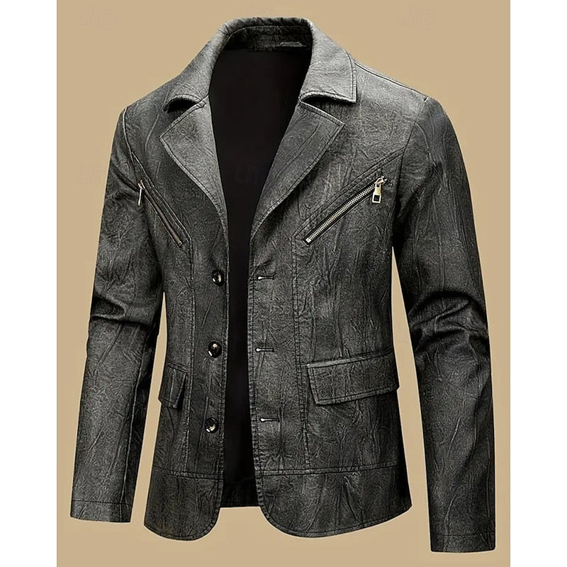 Dopasowany Lapel kurtka