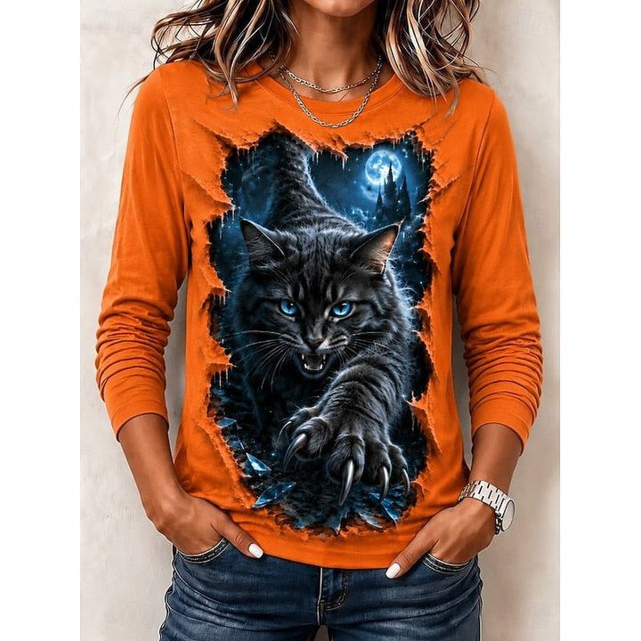 Graficzny Halloween top