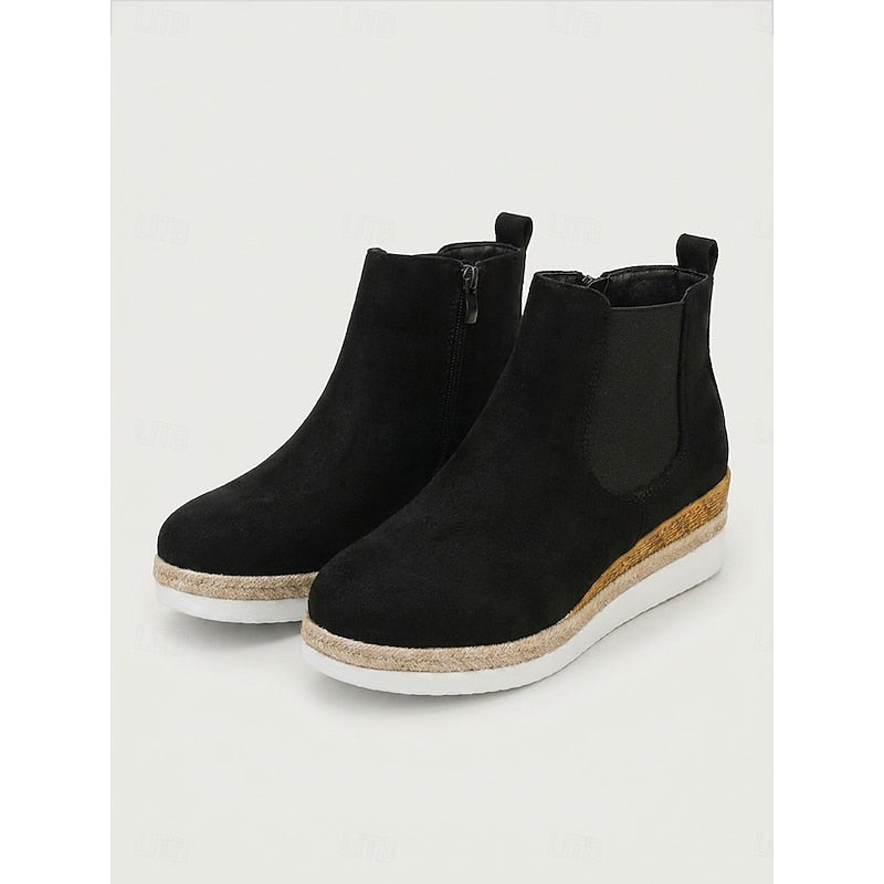 Przytulny Wedge botki