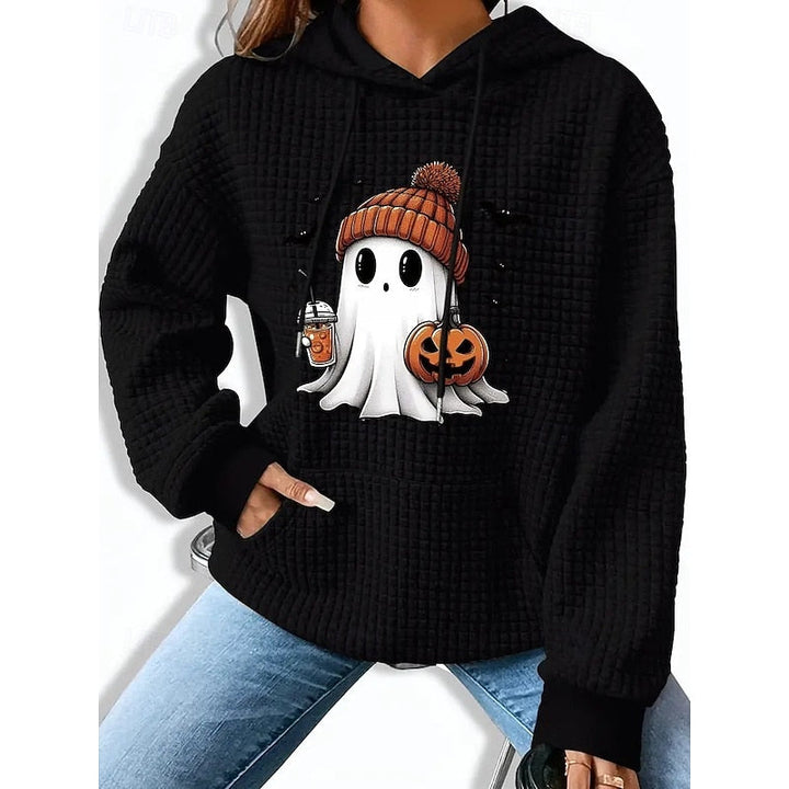 Przytulny Halloween bluza z kapturem