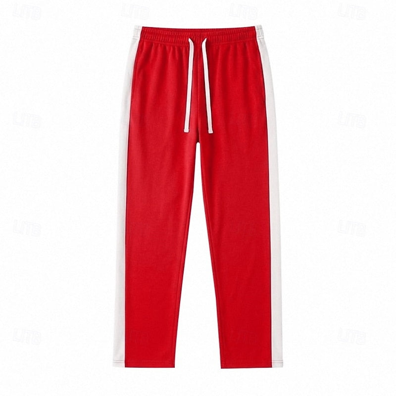 Swobodny Side-Stripe spodnie dresowe