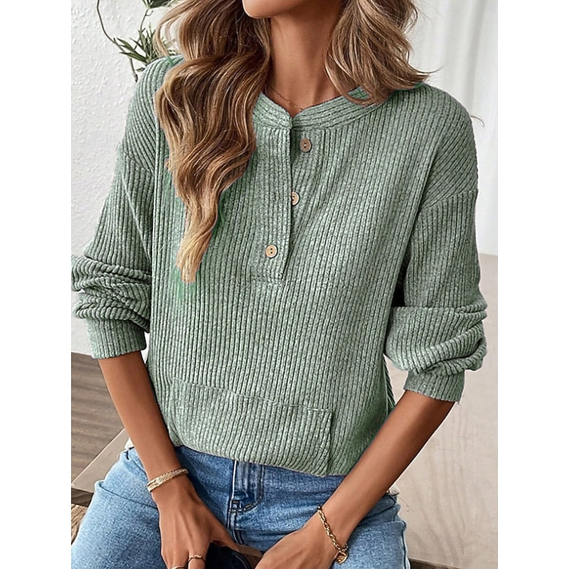 Swobodny Henley top