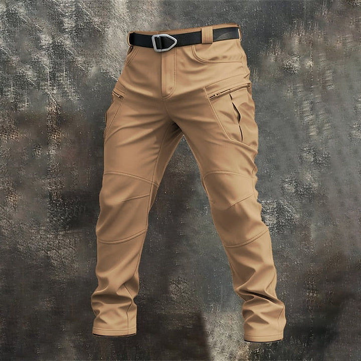 Solidny Multi-Pocket spodnie cargo