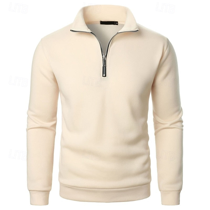 Zamek 1/4 stójka sweter