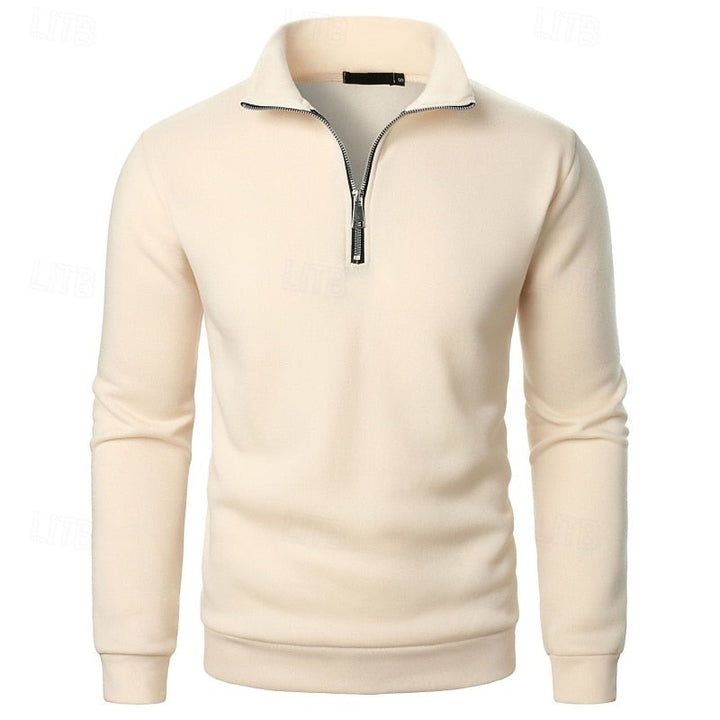 Zamek 1/4 stójka sweter