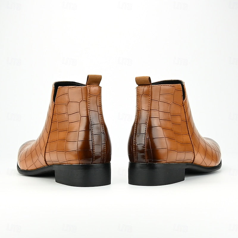 Elegancki wsuwane sztyblety chelsea