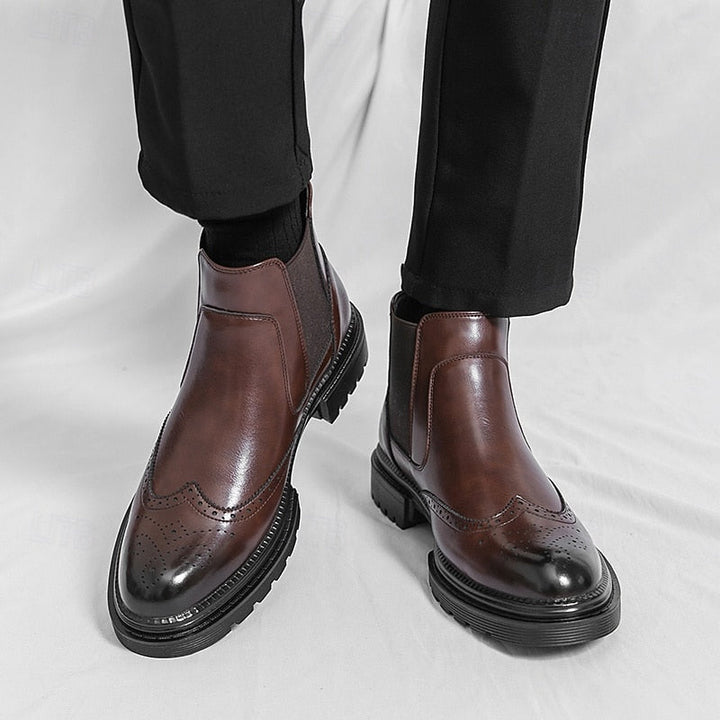 Wingtip sztyblety chelsea