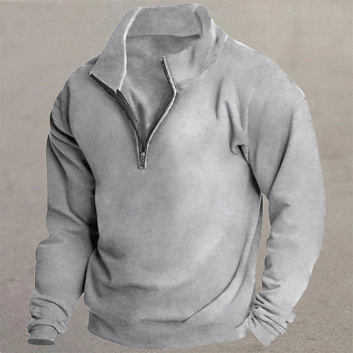Zamek 1/4 stójka sweter