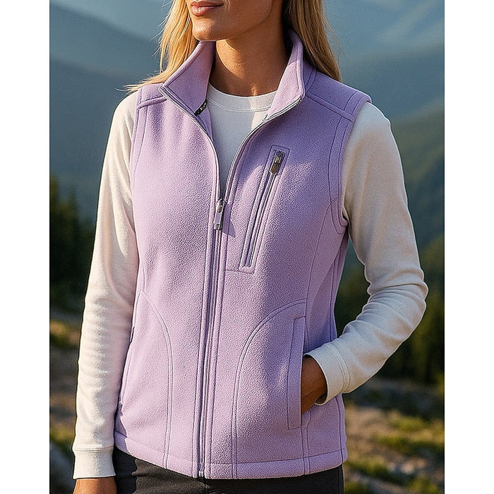Przytulny Zip-Up kamizelka
