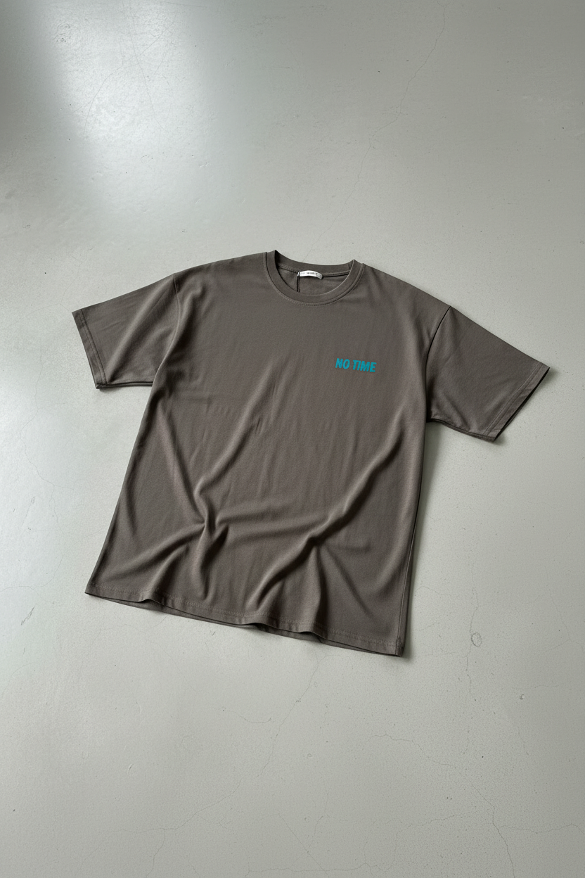 T-shirt Oversize Nonsense - Antracyt