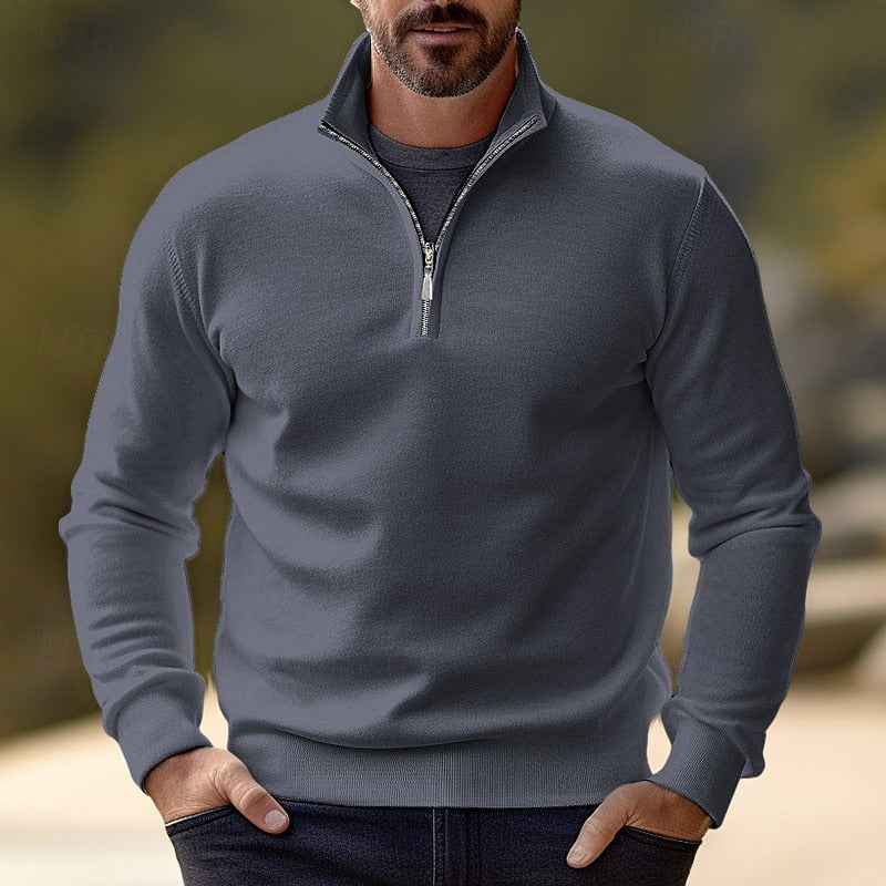 Elegancki zamek 1/2 sweter