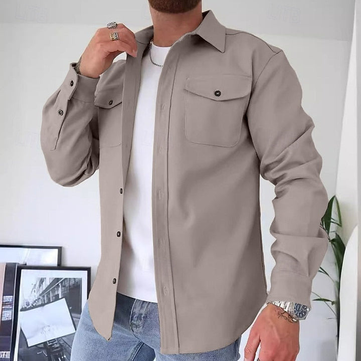 Klasyczny użytkowy Overshirt