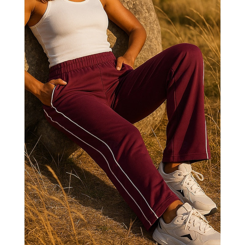 Swobodny Side-Stripe joggery