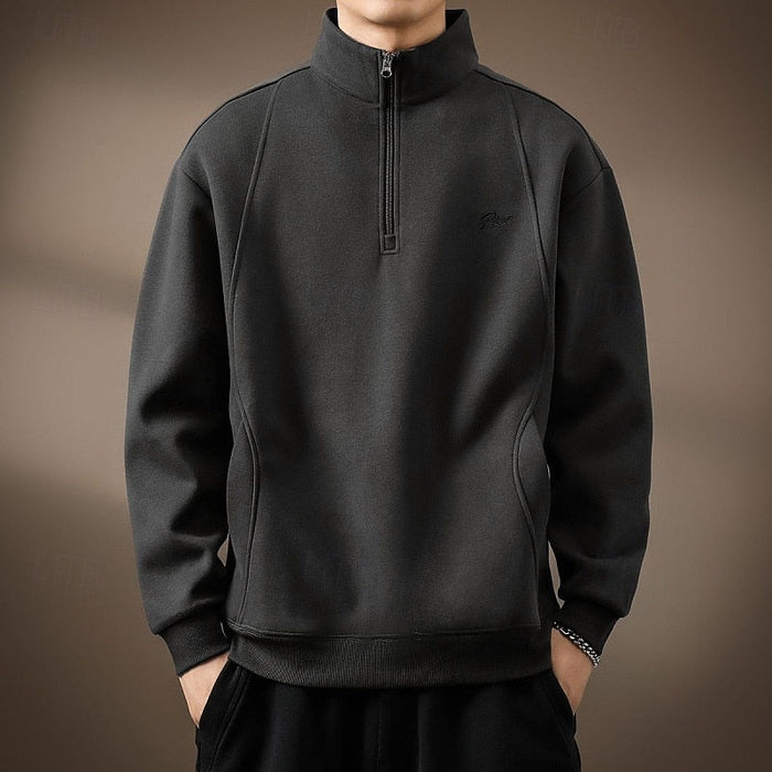 Klasyczny zamek 1/4 bluza