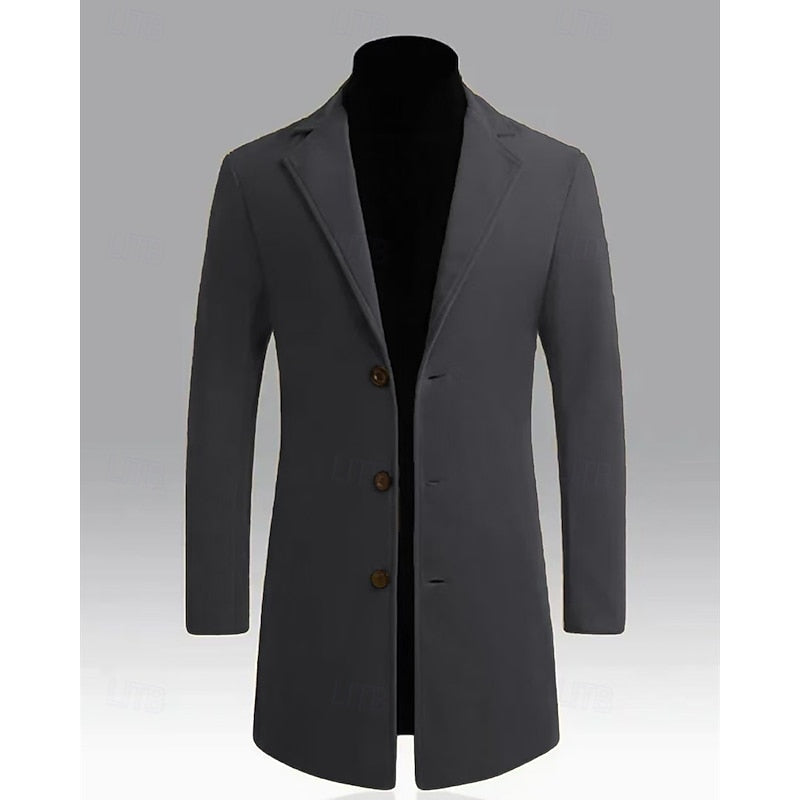 Klasyczny długi Overcoat