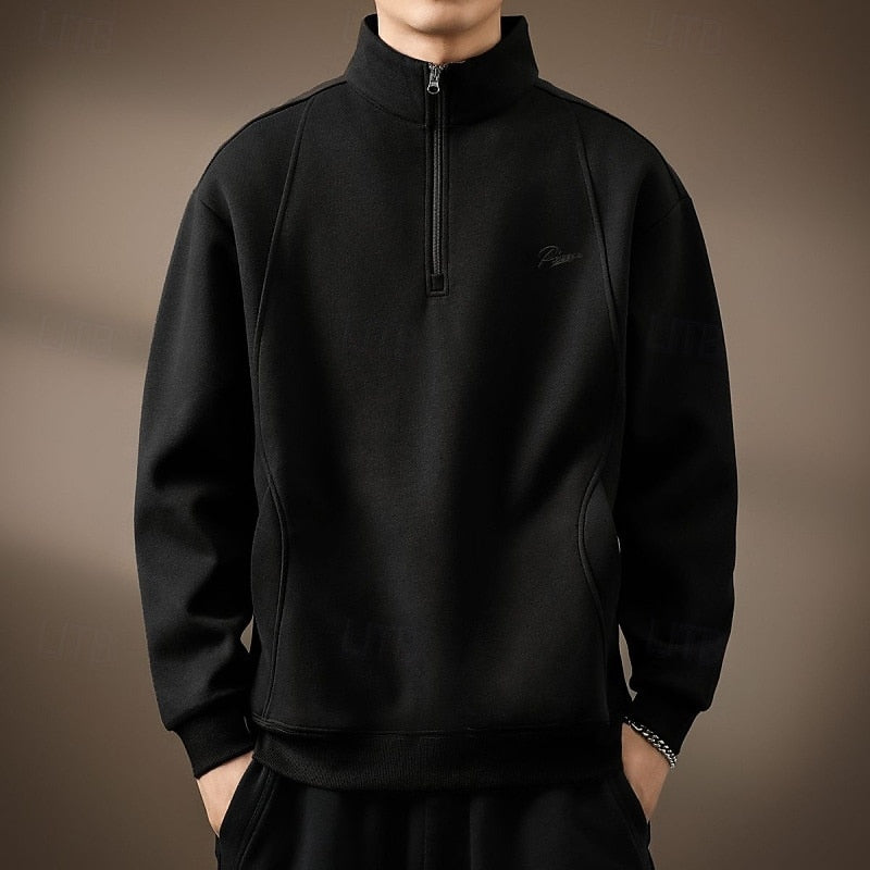 Klasyczny zamek 1/4 bluza