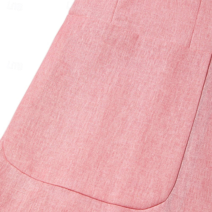 Dopasowany Notch-Collar marynarka