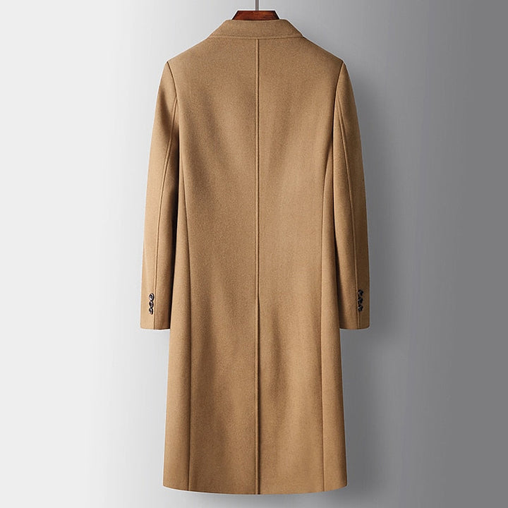 Elegancki Double-Breasted Overcoat