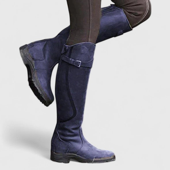 Wspierający Buckled akcent buty