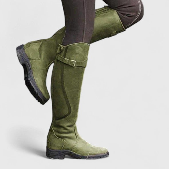 Wspierający Buckled akcent buty