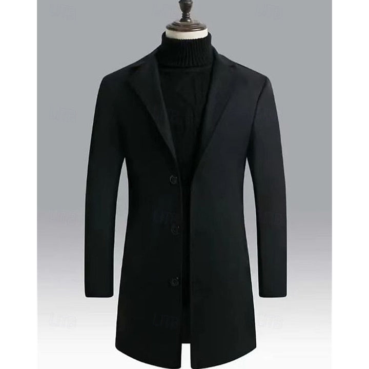 Klasyczny długi Overcoat