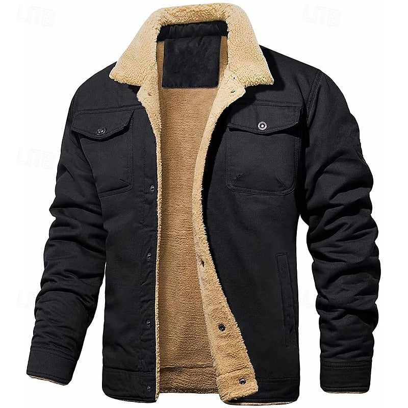 Sherpa-Lined Trucker kurtka