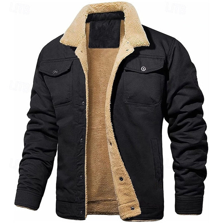 Sherpa-Lined Trucker kurtka